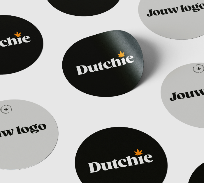 Stickers • Eigen logo